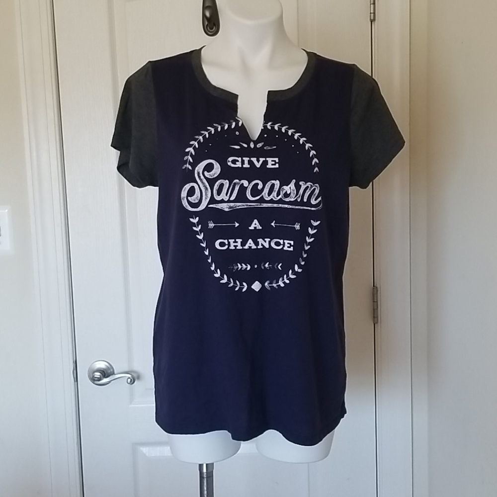 Torrid: Give sarcasm a chance T-shirt🥰